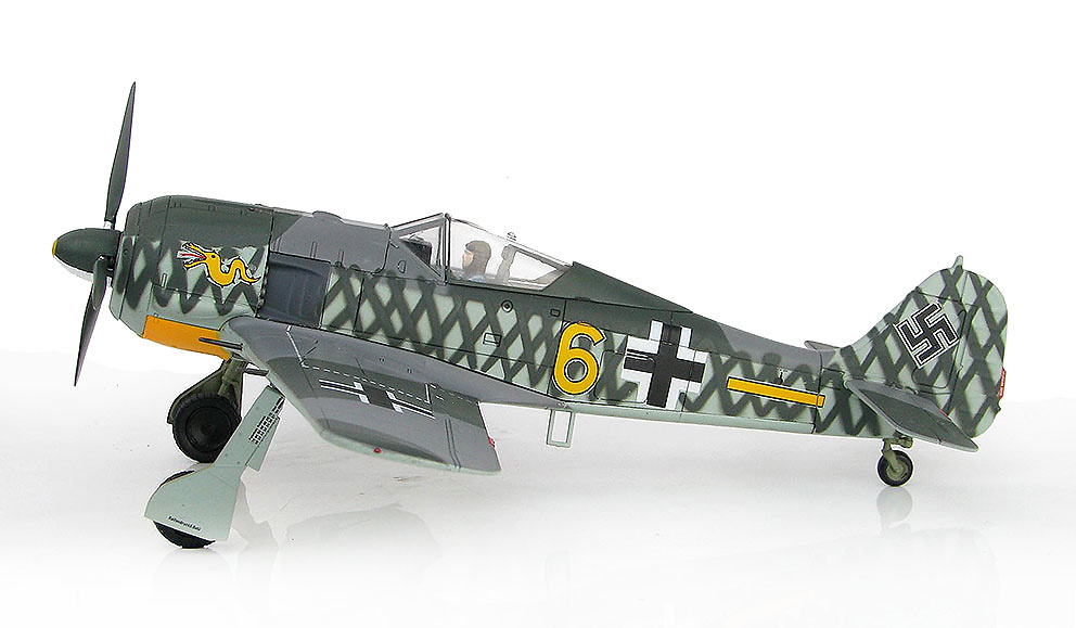 FW 190A-4 6./JG 1, Woensdrecht, Netherlands, October, 1942, 1:48, Hobby Master 