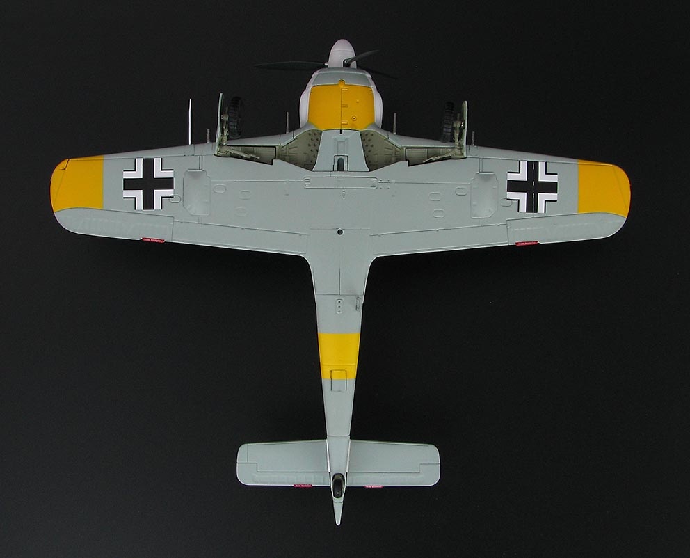 FW 190A-4 Oberst. Hannes Trautloft, JG.54, Eastern Front, 1943, 1:48, Hobby Master 