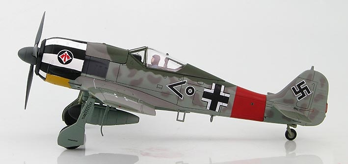 FW 190A-7 Stab I./JG 1, Oblt. Wilhelm Krebs, Dortmund Airfield, Jan. 1944, 1:48, Hobby Master 