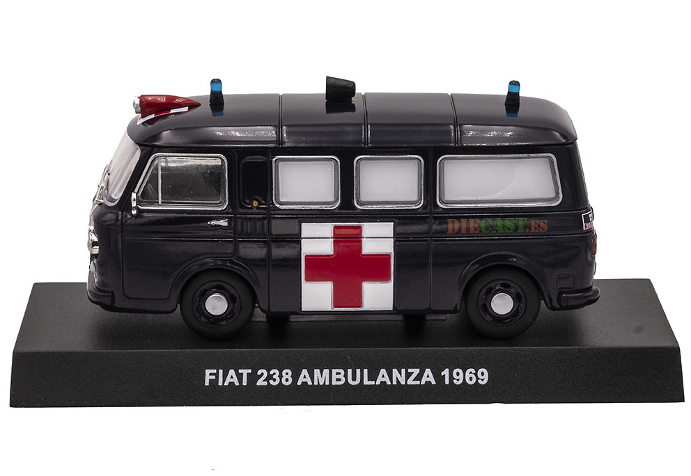 Fiat 238 Ambulancia, Italia, 1969, 1/43, Colección Carabinieri 