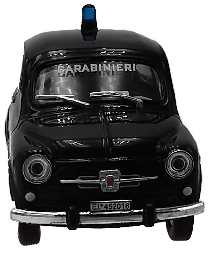 1967 Carabinieri " Scale 1/43 Carabinieri Die Cast " Fiat 600 D 