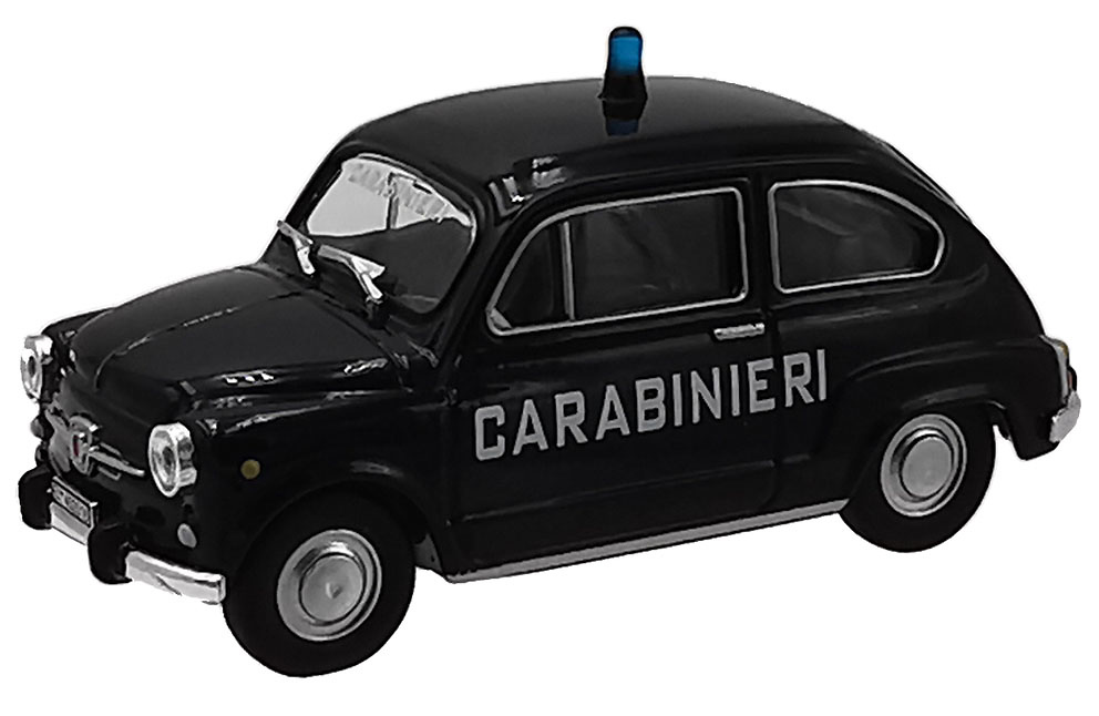 Fiat 600 D, 1967, Colección Carabinieri 