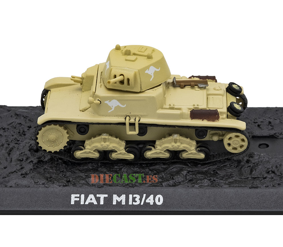 Fiat Ansaldo M13/40, Ejército Italiano, El Alamein, 1942, 1:72, Atlas Editions 