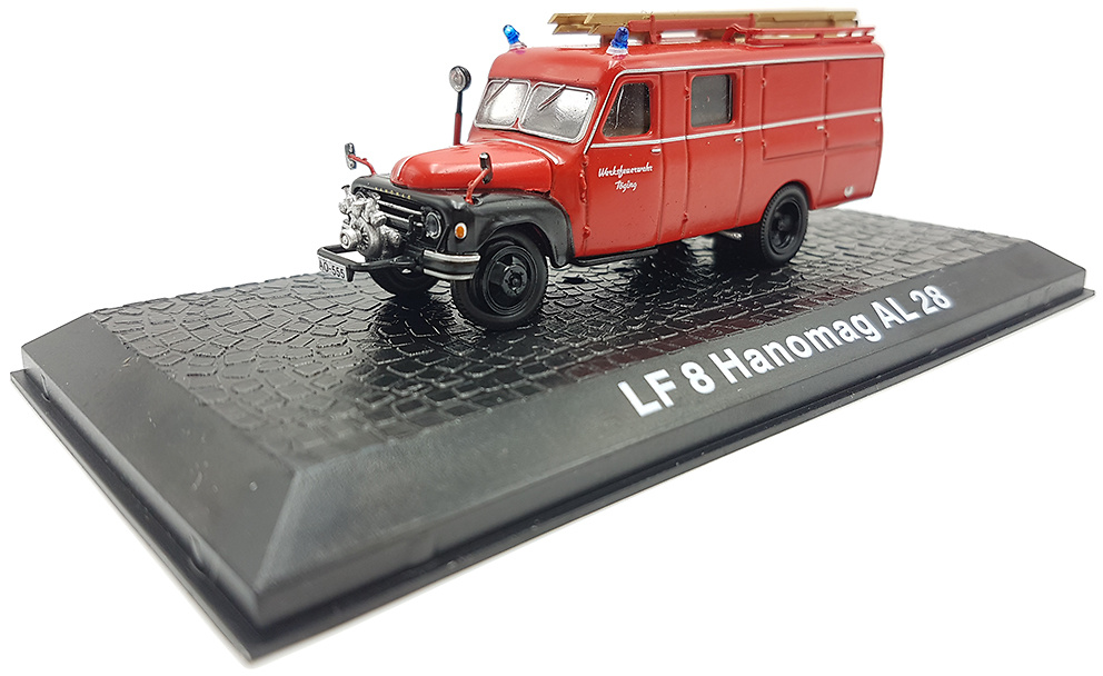 Fire Truck LF8 Hanomag AL28, 1:72, Atlas Editions 