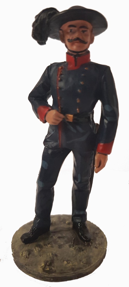 Firefighter, gala suit, Italy, 1870, 1:30, Del Prado 