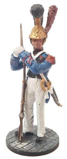 Firefighter with ceremonial costume, France, 1821, 1:30, Del Prado 