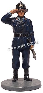 Firefighter with work suit, Italy, 1956, 1:30, Del Prado 