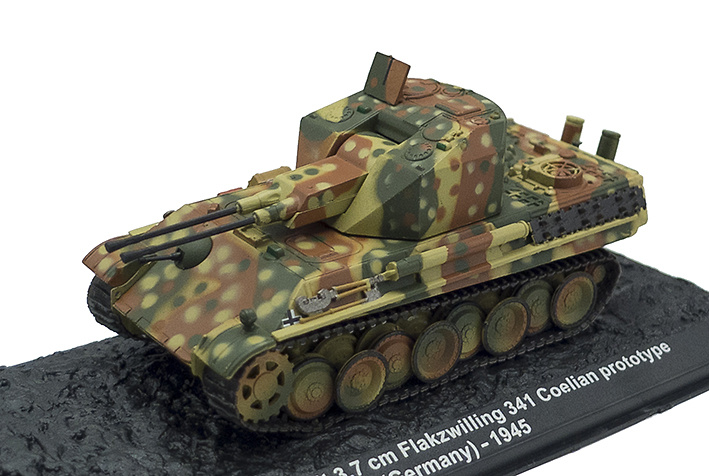 Flakpanzer Panther 3,7 cm., Berlín, 1945 1:72, Altaya 