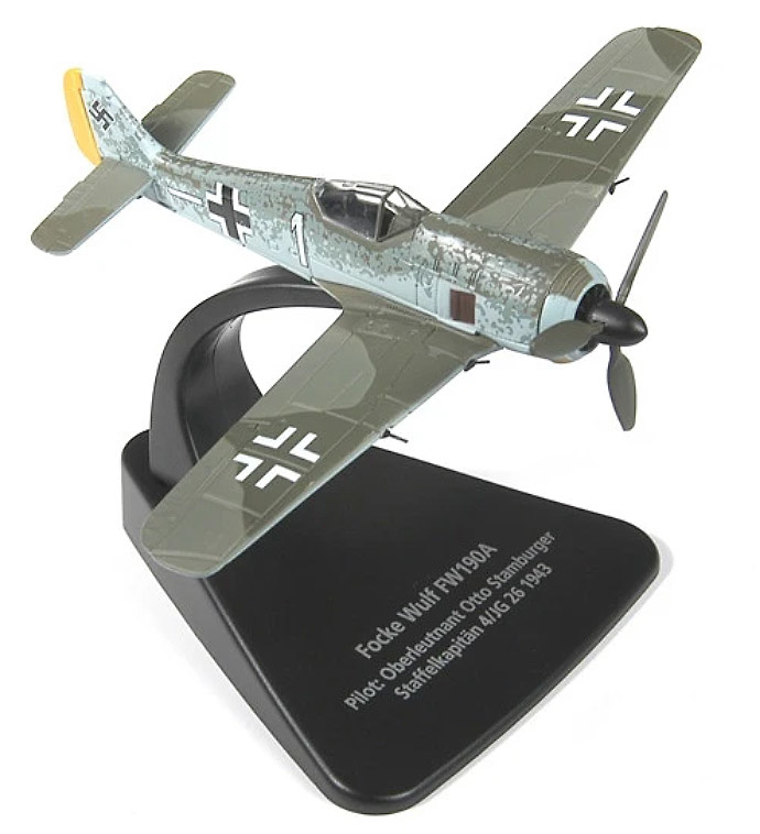 Focke Wulf 190, Oberleutnant Otto Stamburger Staffelkapitan 4/JG 26, 1943, 1:72, Oxford 