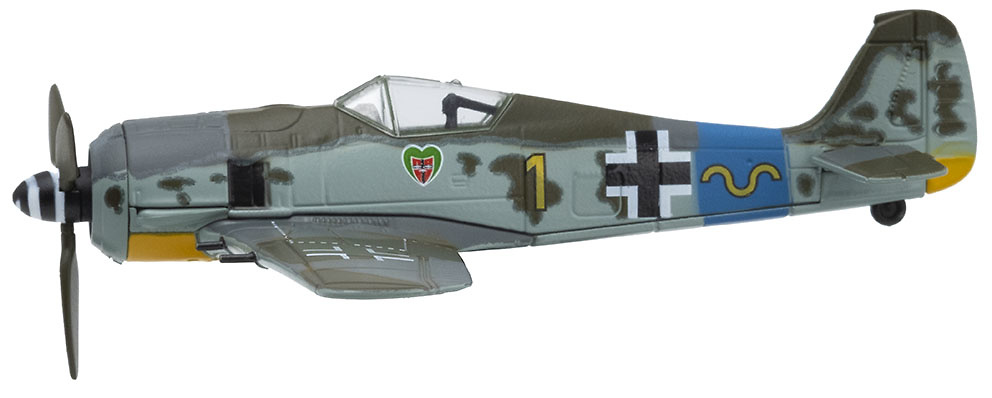Focke Wulf 190a 15/Jg 54, Hauptmann Rudolf Klemm (SIN ESVÁSTICA), 1:72, Oxford 