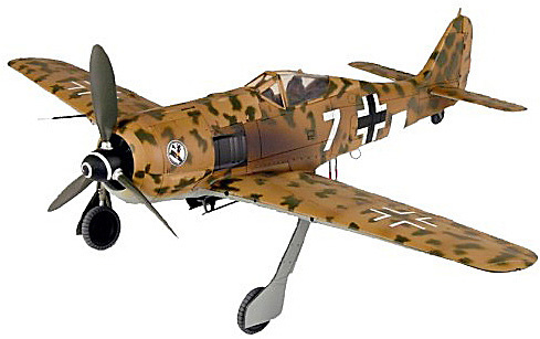 Focke Wulf Fw-190F-8 / F-9, White 7, Turin, Italy 1942, 1:32, 21 st Century Toys 