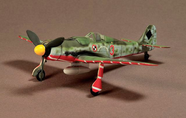 Focke Wulf Fw190, Munich-Riem, 1945 'Wubke', 1:72, War Master 