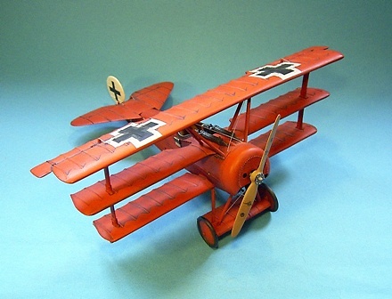Fokker DR1, Barón Rojo, 425/17 Jasta 11, 21 Abril, 1918, 1:30, John Jenkins 
