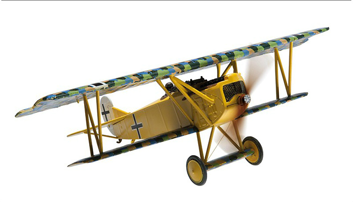 Fokker DVII Oblt Erich Lowenhardt, Puisieux-Ferme, Agosto, 1918, 1:48, Corgi 