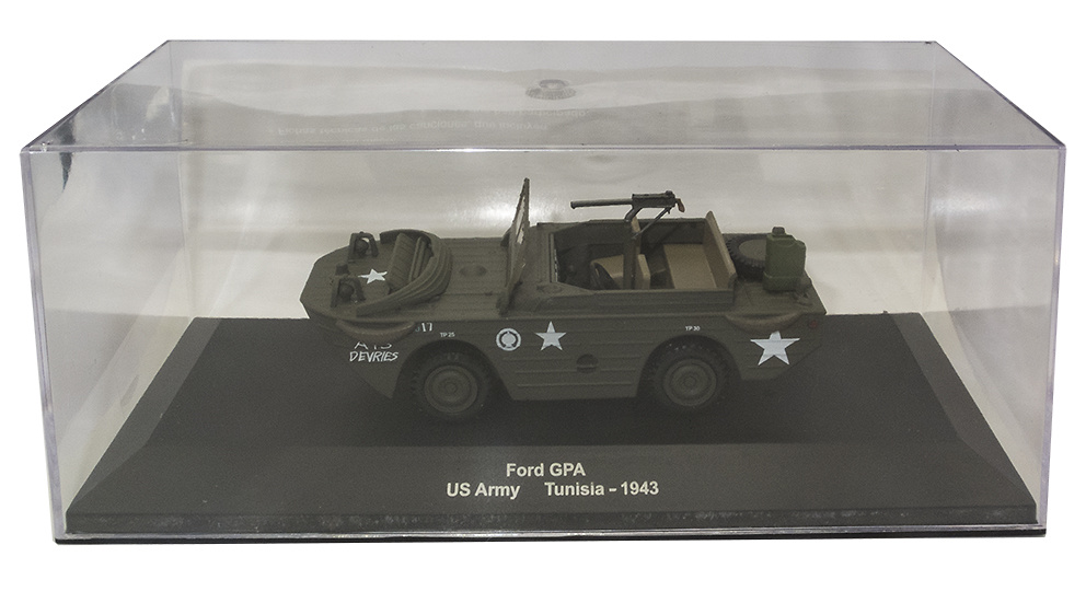 Ford GPA, US Army, Túnez, 1943, 1:43, Atlas 