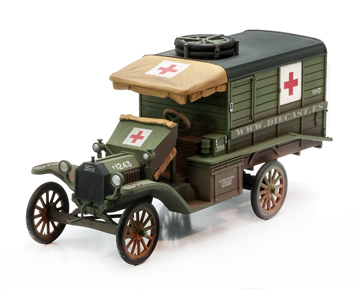 Ford T Ambulance, 1918, 1:30, John Jenkins 