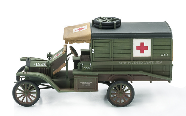 Ford T Ambulance, 1918, 1:30, John Jenkins 