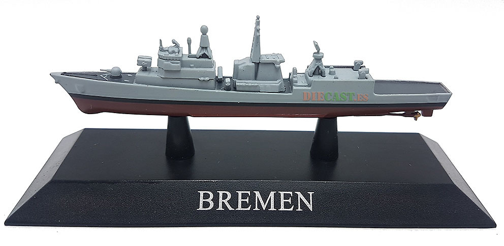 Fragata Clase Bremen, Armada Alemana, 1982, 1:1250, DeAgostini 