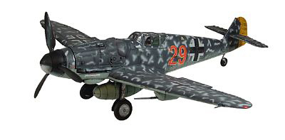 GERMAN BF 109G-6 ROJO JG302, 1:32, Forces of Valor 