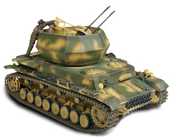 GERMAN FLAKPANZER IV WIRBELWIND, Polonia 1944, 1:32, Forces of Valor 