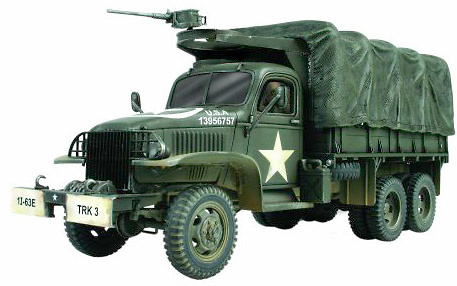 GMC M35 2.5-ton Cargo Truck, US Army, Normandy 1944, 1:72, Forces of Valor 