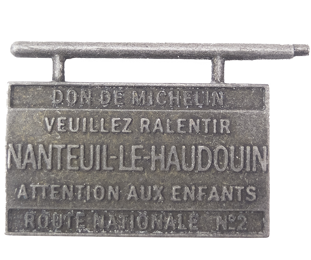 General Gallieni con cartel indicador en Nanteuil-le-Haudouin, Francia, Septiembre, 1914, 1:24, Atlas Editions 