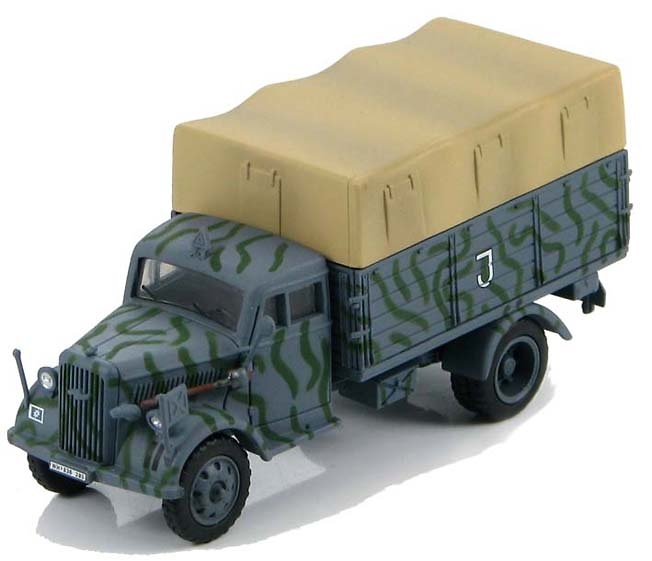 German Cargo Truck 19th Panzer Division, Kursk, Russia 1943, 1:72, Hobby Master 