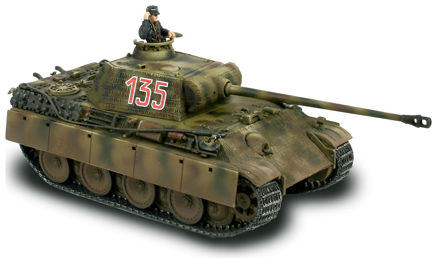 German Panther Ausf. G, Normandy 1944, 1:72, Forces of Valor 