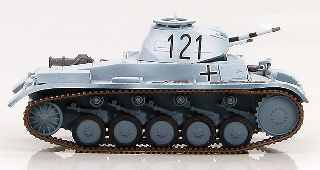 German Panzer II Ausf. C Unknown Unit, Caucasus 1941 (winter scheme), 1:72, Hobby Master 