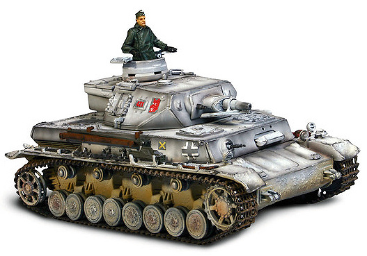 German Panzer IV Ausf. F, 1:32, Forces of Valor 