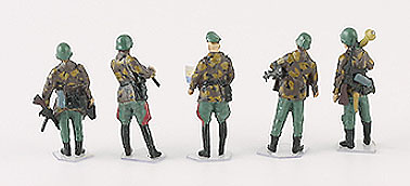 PMA Blitz72 1:72 German World War II 5 Piece Soldiers infantry figures P0410 