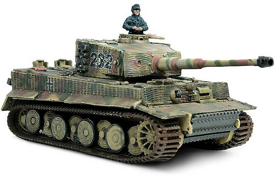 German Tiger I, Normandy, 1:72, Forces of Valor 