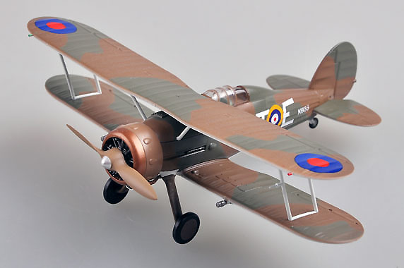 Gladiator Mk.I, 112 Sqn , RAF RT-E, K6135, 1:72, Easy Model 