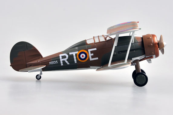 Easy Model 36458 RAF No.112 Squadron Gloster Gladiator MK.I WW2 Biplane 