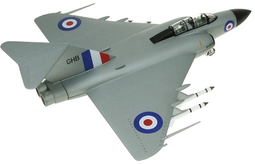 Gloster Javelin FAW9 11 Squadron 'GHB' RAF Binbrook, Silver Livery XH898, 1:72, Sky Guardians Europe 