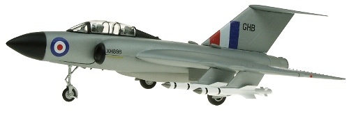 Gloster Javelin FAW9 11 Squadron 'GHB' RAF Binbrook, Silver Livery XH898, 1:72, Sky Guardians Europe 