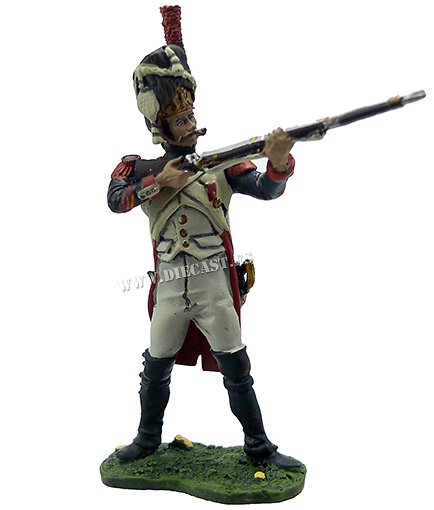 Granadero, 1º Regimiento Granaderos a Pie de la Guardia Imperial, 1812, 1:32, Hobby & Work 