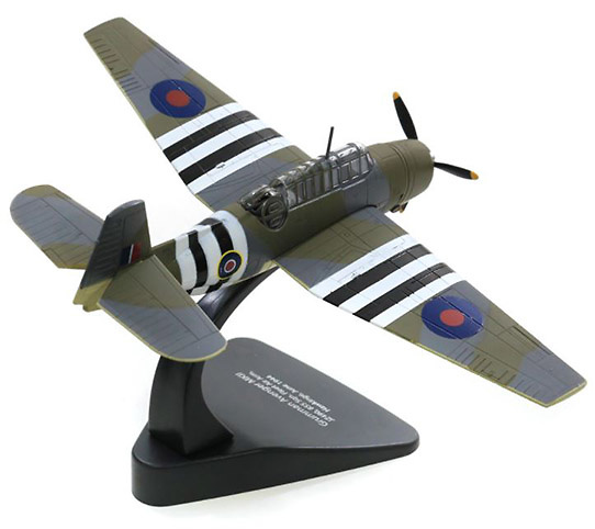 Grumman Avenger, J2490 855, Escuadrón Hawkinge, Junio, 1944, 1:72, Oxford 