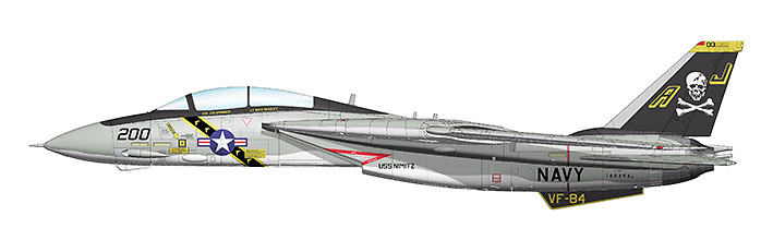 Grumman F-14A BuNo 160393/AJ 200, VF-84 