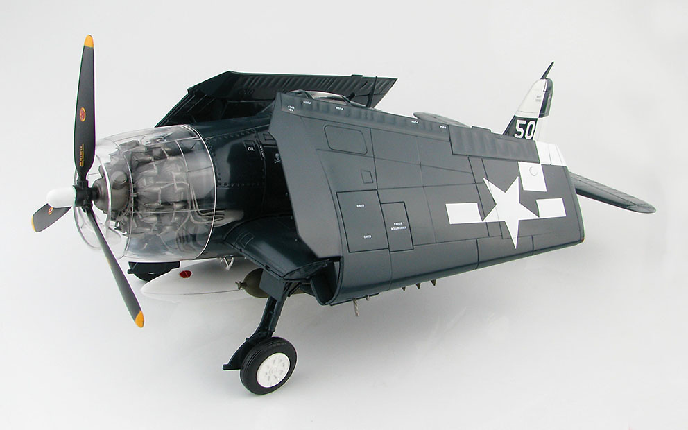 Grumman F6f 5 Hellcat Jolly Rogers White 50 Vf 17 Uss Hornet