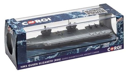 HMS Queen Elizabeth (R08), Queen Elizabeth-class Aircraft Carrier, 1:1250, Corgi 
