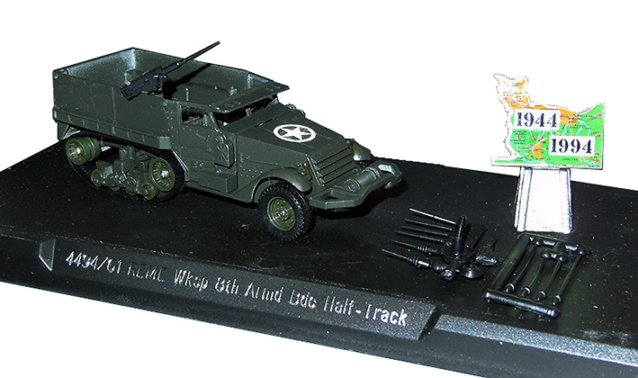 Half Track REME Wksp, 8th Armoured Bde, D-Day, 1:50, Solido 