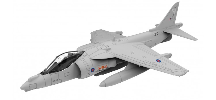 Harrier GR9, 1:72, Corgi 