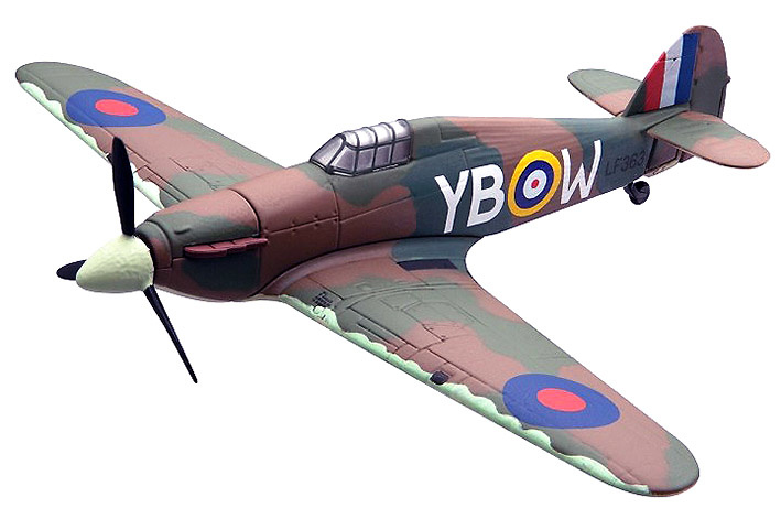 Die Cast "Hawker Hurricane" ww2 Aircraft Collection Fighter 1/72 24