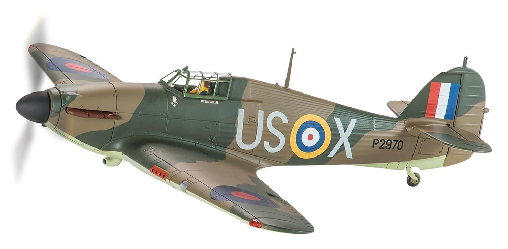 Hawker Hurricane Mk.I, P2970, Geoffrey Page, 'Battle of Britain Memorial', 1:32, Corgi 