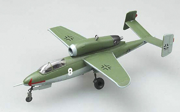 Heinkel HE162 A-2 1/JG1, Leck Airfield, Germany, May 1948, 1:72, Easy Model 