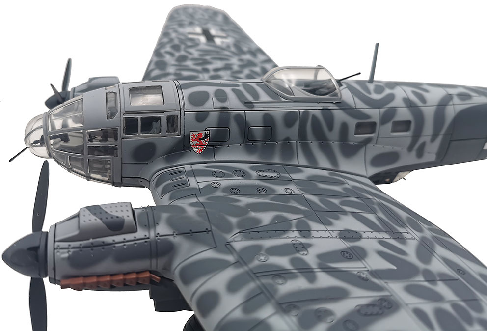 Heinkel He 111 P-2, Night Bomber, Kampfgeschwader 55, 1:48, Franklin Mint 