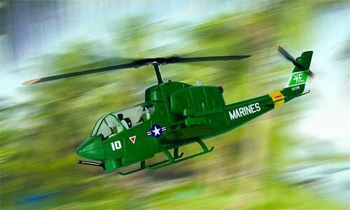 Helicóptero AH-1J Cobra, US Navy VX-5 Vampires, 1:48, Franklin Mint 