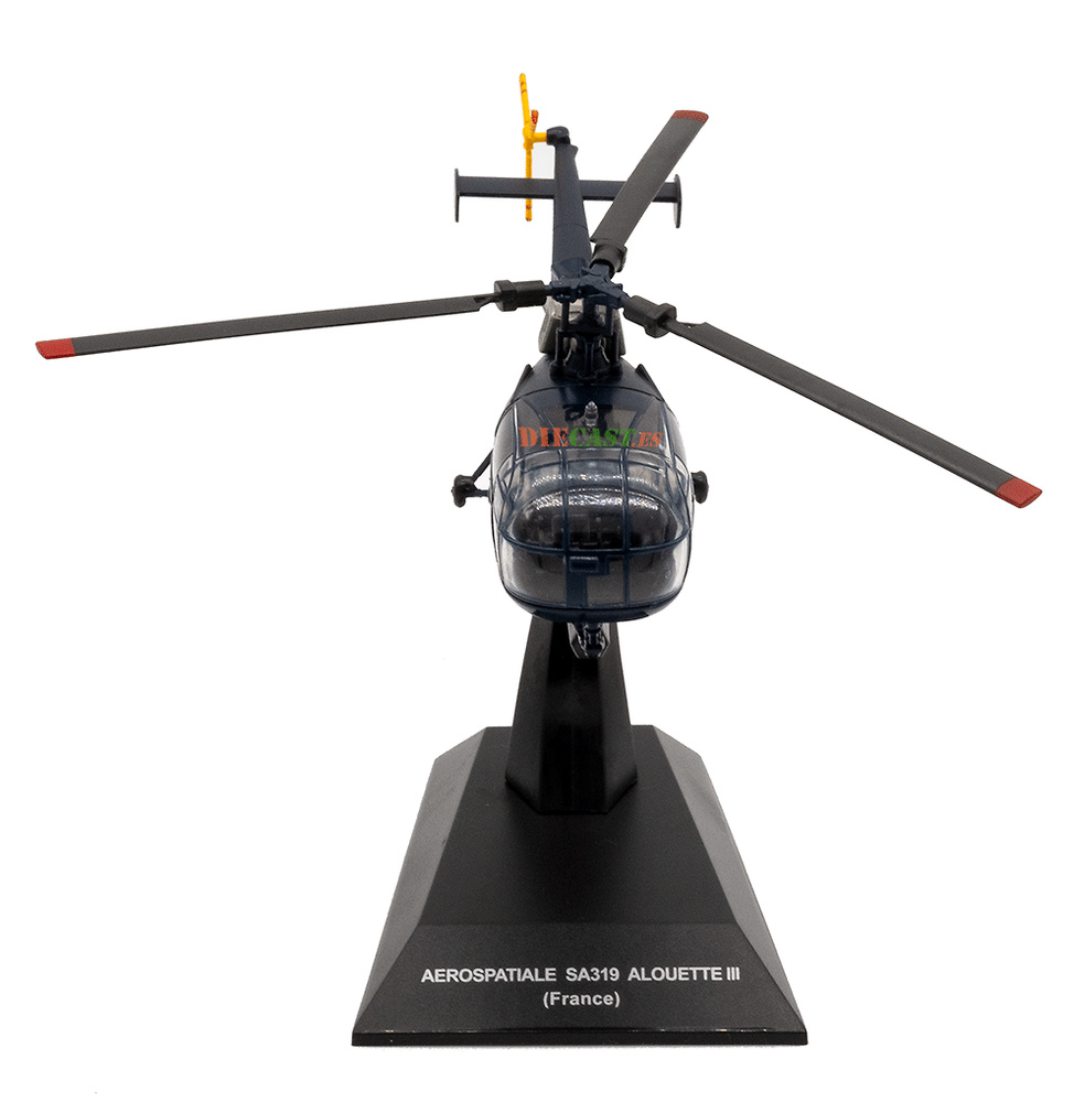 Helicóptero Aerospatiale SA319 Alouette III, Francia, 1:72, Planeta DeAgostini 