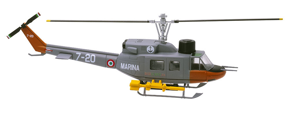 Helicóptero Agusta-Bell AB 212 ASW, Marina Militare, Italia, 1:72, Planeta DeAgostini 